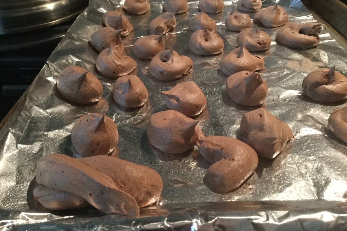 Baking Chronicle No. 23: Chocolate Meringues!
